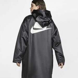 Nike WOMEN'S MEDIUM-LARGE Sportswear Parka SHERPA SportsPack Synthetic Fill NWT